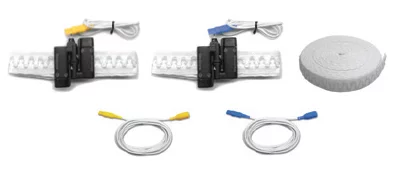 
Yalnızca Embla PSG sistemleri için yapılandırmalar
Her hasta için özelleştirilmiş boyutlandırma; özellikle pediatrik ve bariatrik hastalar için faydalıdır
Satın alınabilir seçenekler: karın ve göğüs kilitleri, kesilebilir kemer malzemesi ve kablo uzantıları
