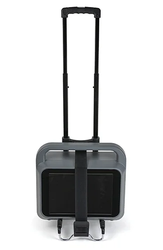 İzleme için gereken tüm bileşenlerin taşınması için depolama alanına sahip tek kasa
Kolay temizlenebilir yüzey
Kolay taşıma için omuz askısı ve el arabası seçeneği
Hızlı ve kolay evde kurulum için Hasta Kurulum Videosu mevcuttur